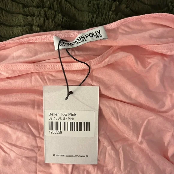 Pink Off-Shoulder Top - Picture 2 of 2